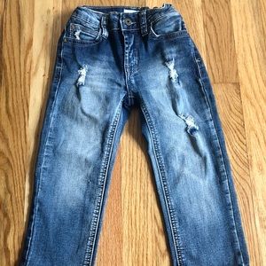 Hudson jeans adjustable waist distressed blue size 3T